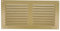 Amig - Grille de ventilation rectangulaire en Aluminium | Grilles d'aération pour sortie d'air | Idéal pour plafond de cuisine et de salle de bain | Dimensions : 150 x 300 mm | Couleur: Dorée