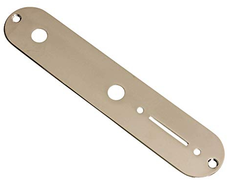 Import Telecaster Compatible Control Plate -Nickel