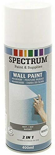 PEINTURE SPRAY AEROSOL BLANC BOMBE PEINTURE PRIMAIRE D'ACCROCHE TOUT SUPPORT