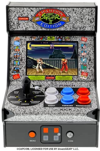 MY ARCADE 7.5 Collectible Street Fighter II Champion Edition Micro Player (Premium Edition)