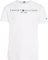 Tommy Hilfiger T-Shirt Maniche Corte Bambini Unisex Essential Tee Scollo Rotondo, Bianco (White), 24 Mesi