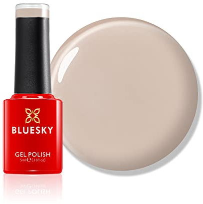 Bluesky Gel Nail Polish Mini 5ml, Singing Bird - SS2003, Nude Pink | A soft blush neutral that suits the office, weddings and everyday wear. The small bottle is easy to try before full size.