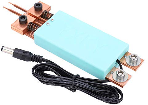 Dc4-12v Kit Saldatore a Punti, Ciano Penna per Saldatura a Punti Regolabile Fai-Da-Te Trigger Automatico Saldatore a Batteria, Saldatrice a Punti per Batterie Saldatrice a Punti per Batteria 18650