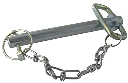 Greenstar - Axe Attelage Adaptable - Axe Goupille pour Tracteur - Longueur 100 mm / Ø19 mm