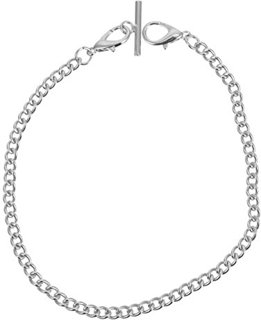 Hemobllo Mens Vests Mens Vests Men Chains Pocket Watch Vest Chain Link: with T Bar and Lobster Clasps Watch Chain Link Accessories Silver Men's Vest Mens Vest Mens Vest