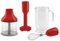 Smeg HBAC11RD accessories Stabmixer 4-er-Set red