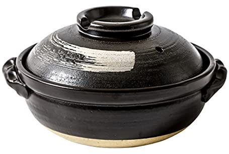 Angoily 1stk Topf Aus Keramik Kochgeschirr Aus Steingut Ton Japanisch Hot-pot-schüssel Keramiktopf Zum Kochen Clay Pot Casserole Kochgeschirr Aus Keramik Für Den Herd Dampf Niederlande