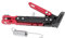 Jadeshay Motorrad-Ständer-Verstellbarer Stativ Halter Aluminium Motorroller Fuß seitlicher Stütz ständer für NMAX 155 20152016 NMAX 125(rot)