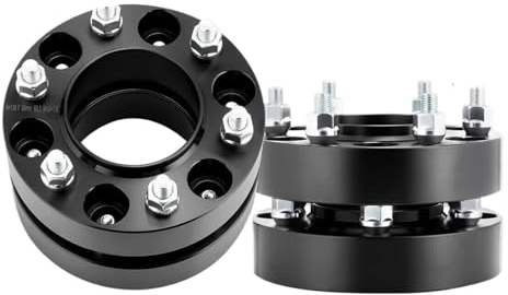 Spurverbreiterungen 4 Stück Für Ford Für Ranger Alle Modelle 38 Mm Spacer Kit Schrauben 6 X 139,7 Bolt-on Alloy Hub Centric 93,1 Spurverbreiterungen Distanzscheibe Räder