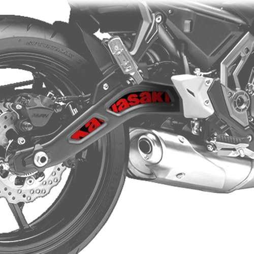 Aufkleber-Set für Schwinger, Logo-Design, kompatibel mit Kawasaki Z650 (Rot)
