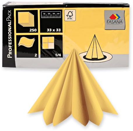 FRANZ MENSCH 1500 Stück Hygostar Servietten Classic 33 x 33 cm | 2-lagig, FSC®-zertifiziert, Box, white, L: 33cm, B: 33cm, Servietten aus Zellulose, Stoffservietten,