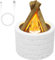 Lagerfeuer-Flammen-Diffusor, 250 ml Lagerfeuer-Nebel-Luftbefeuchter, Diffusor für ätherische Öle, mit 2 Nebelmodi, wasserlose automatische Abschaltung, Aromatherapie-Diffusor, USB-betriebener