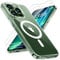 TAURI Funda para iPhone 13 Pro, Compatible con MagSafe [No amarillea] con Vidrio Templado, Carcasa Nueva para iPhone 13 Pro,Funda Ultra Fina antichoque - Transparente
