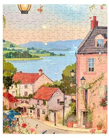 GJXWD Personalisiertes Foto-Puzzle 5000/4000/3000/2000/1500 Teile, Fotopuzzle Selbst Gestalten, Individuelles Puzzle mit Bild, für Geburtstage Weihnachten Valentinstag Hochzeiten Geschenk,3000Pcs