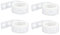 4 Boxen Verstärkung Etikett PVC Water Proof Loch Loch Verstärkung Etikett für Büro