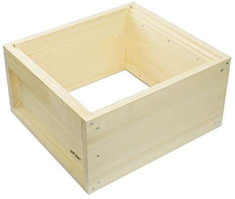 APIFORMES Zander Beute Zarge OHNE Rähmchen nach Dr. Liebig (Hohenheimer Einfachbeute) Holz Imkerei