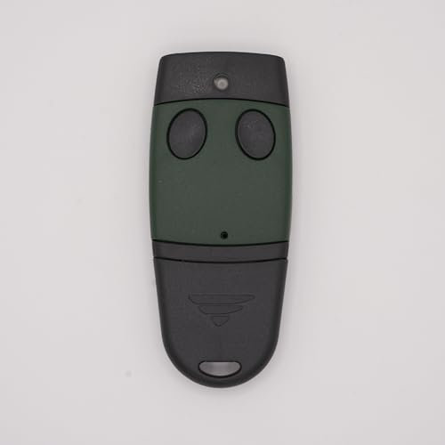 Telecomando Cardin S449QZ2 TXC4492P0-2 canali in 433,92 MHz per cancello e garage - Sicurezza Rolling Code + 1 portachiavi DOMOBIP (verde - confezione da 1)
