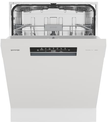 Gorenje GU642D90W Geschirrspüler/Unterbaugerät/60 breite/14 Maßgedecke/6 Programme/UltraClean/Total AquaStop/MultiClack/EcoProgramm/EEK: D/Gerätemaße (HxBxT): 81,5 x 59,9 x 59,7cm
