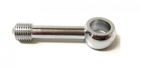 Universal Bremsschlauch Bremsleitung Anschluss Adapter Gerade 0 Grad – passend für Roller, Motorrad, Moped – Passend zu Stahlflex Bremsleitungen