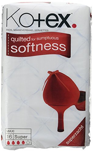 Kotex Maxi Super 16 Damenbinden, 5 Stück