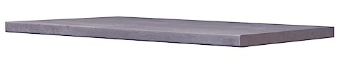 Arbeitsplatte 150 x 60 x 3,8 cm Beton-grau Dekor Beton-Optik