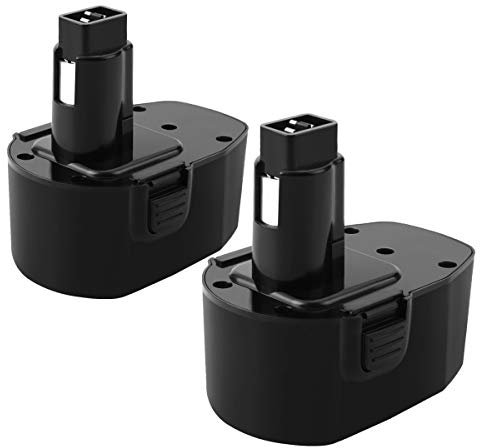 Exmate 2 Pack 14.4V 3.5Ah Ni-Mh Battery Compatible with Dewalt Dw9094 Dc9091 Dc9094 Dc9144 De9091 De9092 De9038 De9094 De9502 Dw935
