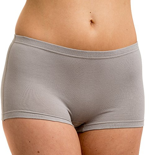 HERMKO 5700 Damen Panty aus anschmiegsamer Baumwolle/Elastan, Farbe:grau, Größe:52/54 (XXL)