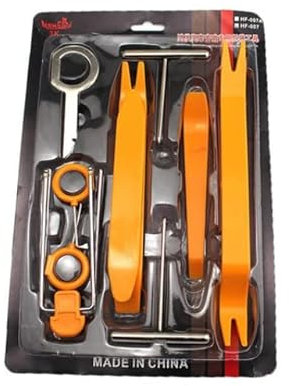 12 Stück Set Hebelwerkzeug Armaturenbrett Entfernung Auto Repair Werkzeug Kit Türverkleidungs Lösewerkzeug Zierleistenkeile Set Autotür Panel Auto Radio 101835 - sarachen - INION®