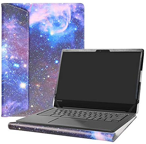 Alapmk Schutz Abdeckung Hülle für 14 Lenovo Chromebook S330/ThinkPad E14/ThinkBook 14/ideapad S340 14 S340-14API & Acer Chromebook 314 C933 CB314-1H Notebook(Nicht fit Chromebook C330),Galaxy
