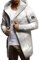 Leif Nelson Giacca Uomo in Maglia con Cappuccio Cardigan LN-5715 Crude Grey Small