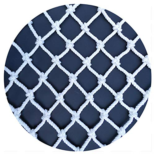 WGE Absturzsicherungsnetz, Kinderschutznetz - 1M X 8M (3Ft X 26Ft), Geflochtenes Seil-LKW-Fracht-Anhängernetz