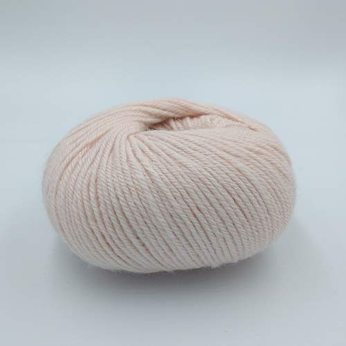Pelote de laine d'alpaga 100% luxueuse de Pérou, rose pale 9054 DK 50 g Tricot Crochet Fil alpaca pure
