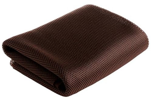Speaker Grill Cloth Stereo Mesh Fabric for Speaker Repair, Black - 55 x 40 in / 140 x 100 cm