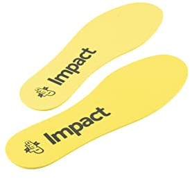Crep Protect Impact Insoles - Pair of Shoe Insoles for Shock Absorption, Cut to Size Yellow