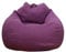 N/T Ghopy Housse de Pouf Poire (sans Remplissage!!!) Pouf de Salon, pour Grand Canapé Grande Fauteuil de Salon Chaise Longue pour Intérieur Extérieur Violet pour Adulte Enfants XXL (100 * 120cm)