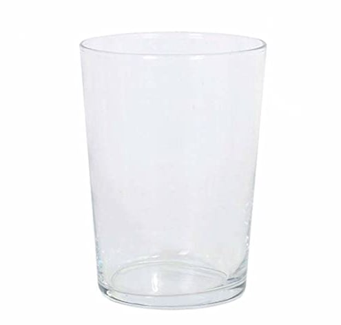 Acan Tradineur - Juego de 12 vasos de sidra de cristal de 50 cl, vaso ancho para bebidas, combinados