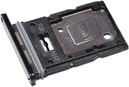 Mainhattan Mobile Tiroir Carte SIM pour Samsung Galaxy A53 5G (SM-A536B) + Support Carte Micro-SD, Remplacement Original, Noir