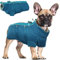 Hjyokuso Wasserdichter Hundemantel Winter Warme Jacke, Hundejacken für kleine Mittel Große Hunde, Hundepullover, Winddichte Wintermantel Hund mit Reflektierender Streifen und Reißverschluss XS