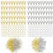 700 Pieces Lobster Clasps and Open Jump Rings Set, 200 Pcs 12mm Lobster Claw Clasps Necklace Fasteners Hook and 500 Pcs 5 mm Jump Rings for DIY Bracelet Necklace Jewelry Making, Gold & Silver