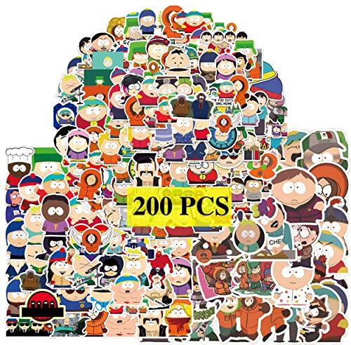 GTOTd Cute Cartoon Stickers Aufkleber (200 Stück) Gifts Geschenke Cartoon Merch Vinyl Decals Party Supplies für Laptop Wohnzimmer Skateboard Graffiti Teens