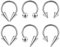 ZS 16G Spiked Hufeisen Nasen Septum Ringe, Edelstahl Daith Ohrringe Spike Lippenring, Nippel Helix Rook Piercing Schmuck Für Damen Herren (Silber-10mm)