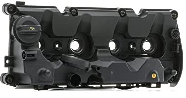 RIDEX 977C0044 Coperchio punterie con kit guarnizioni Copritestata con bulloni/viti con tappo di chiusura con valvola di sfiato Compatibilità con VW Golf 7 Hatchback 5G1, BQ1, BE1, BE2