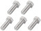 QUARKZMAN 3/8-16x1 Hexagon Boulons x 5PCS Hex Vis Boulon Fixation pour Fixation et Réparation d'objets, [Argenté, 304 Acier Inox]