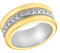 s.Oliver Ring Edelstahl Damen Ringe, mit Zirkonia synth., Bicolor, Kommt in Schmuck Geschenk Box, 2036837