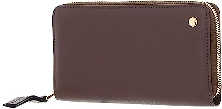 ABRO Monedero, Unisex-Erwachsene Reisezubehör- Brieftasche, Wood,