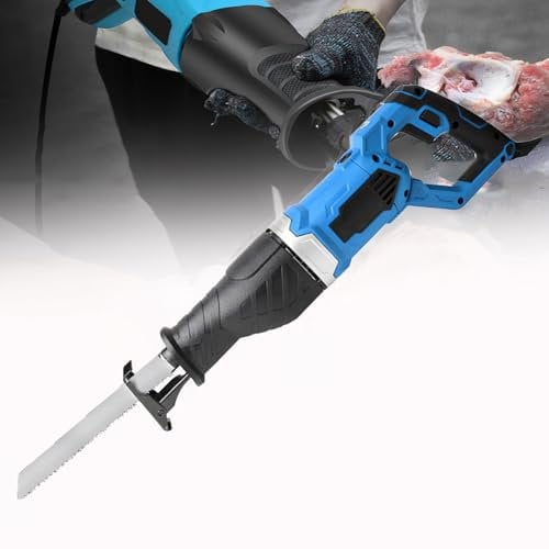 Sierra eléctrica para huesos Sierra comercial para carniceros domésticos Sierra manual eléctrica Kit cortador de carne Sierra manual eléctrica de 110 V Kit cortador de carne Sierra para metales ,1300W