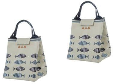 Garneck 2 Thermotasche Lunch Tragetasche Lunchtasche Für Picknick Isolierte Tragetasche