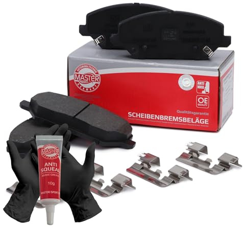 MASTER-SPORT 13046055102N-SET-MS Bremsbelagsatz Bremsbeläge Vorne mit Zubehör Kompatibel mit HYUNDAI i30 Schrägheck PDE, PD, PDEN