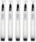 Fillable Touch up Paint Pen Brush, 5PCS 6ml Visible Paint Touch up Pen, Portable Refillable Paint Pen for Walls, Wood Floors, Cabinets, Windows, Doors, Fillable Paint Pens for Touch Up