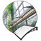 Markise, Markisen-Regentürüberdachung, Terrassenüberdachung aus Polycarbonat, selbstreinigendes Regenwasser, transparente Platte mit Halterung(60X100cm)
